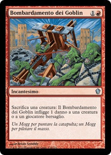 Goblin Bombardment
Commander: 2013 Edition - Italian
Single
Magic The Gathering