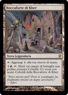 Kher Keep
Commander: 2013 Edition - Italian
Single
Magic The Gathering