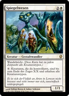 Mirror Entity
Commander: 2013 Edition - German
Single
Magic The Gathering