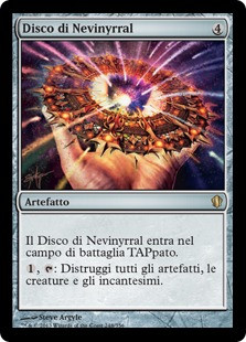 Nevinyrral's Disk
Commander: 2013 Edition - Italian
Single
Magic The Gathering