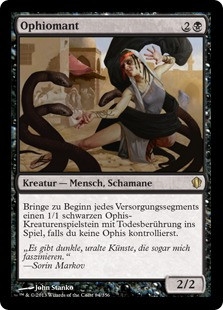Ophiomancer
Commander: 2013 Edition - German
Single
Magic The Gathering