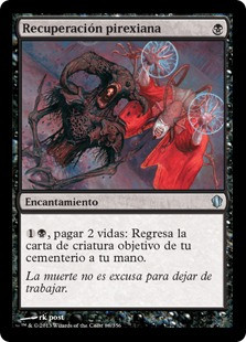 Phyrexian Reclamation
Commander: 2013 Edition - Spanish
Single
Magic The Gathering