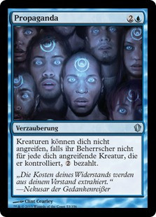 Propaganda
Commander: 2013 Edition - German
Single
Magic The Gathering