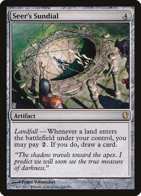 Seer's Sundial\nCommander: 2013 Edition\nSingle\nMagic The Gathering