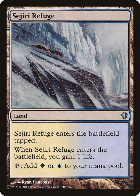 Sejiri Refuge\nCommander: 2013 Edition\nSingle\nMagic The Gathering