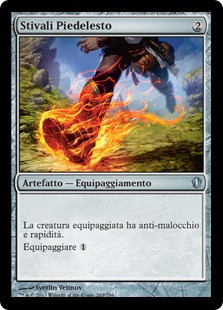Swiftfoot Boots
Commander: 2013 Edition - Italian
Single
Magic The Gathering