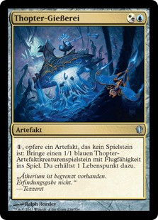 Thopter Foundry
Commander: 2013 Edition - German
Single
Magic The Gathering