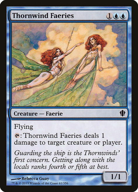 Thornwind Faeries\nCommander: 2013 Edition\nSingle\nMagic The Gathering