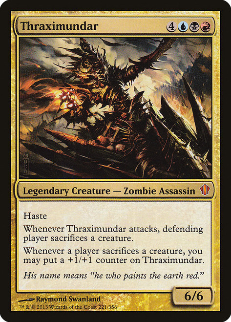 Thraximundar\nCommander: 2013 Edition\nSingle\nMagic The Gathering