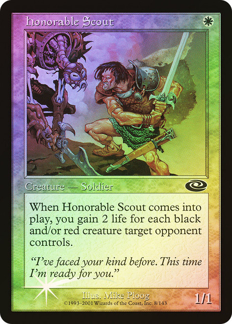 Honorable Scout\nPlaneshift\nSingle\nMagic The Gathering
