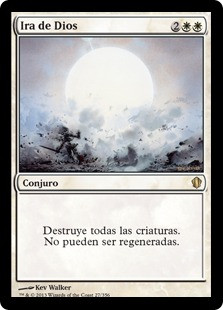 Wrath of God
Commander: 2013 Edition - Spanish
Single
Magic The Gathering