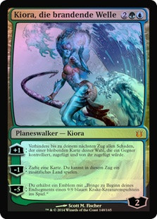 Kiora, the Crashing Wave
Born of the Gods (Foil) - German
Single
Magic The Gathering