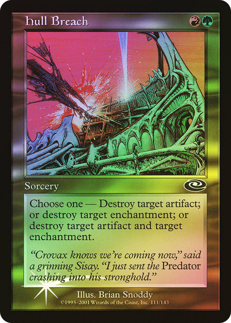 Hull Breach\nPlaneshift\nSingle\nMagic The Gathering