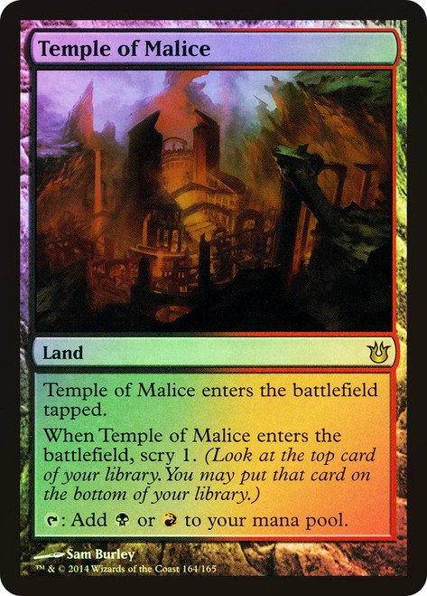Temple of Malice\nBorn of the Gods\nSingle\nMagic The Gathering