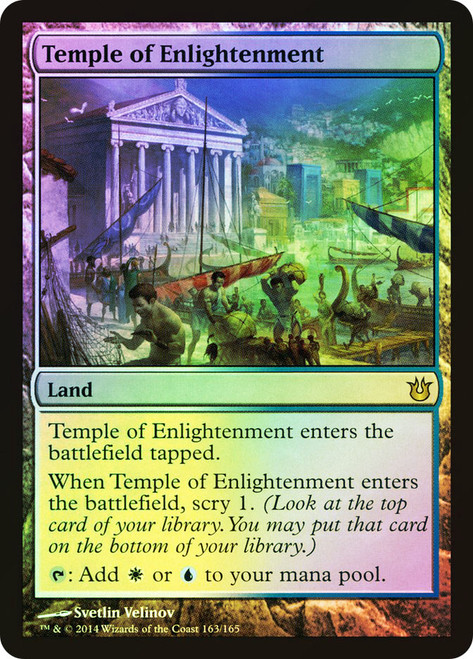 Temple of Enlightenment\nBorn of the Gods\nSingle\nMagic The Gathering