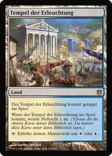 Temple of Enlightenment
Born of the Gods - German
Single
Magic The Gathering