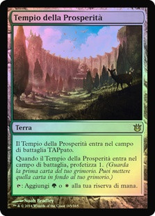 Temple of Plenty
Born of the Gods (Foil) - Italian
Single
Magic The Gathering