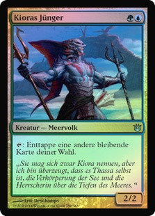 Kiora's Follower
Born of the Gods (Foil) - German
Single
Magic The Gathering