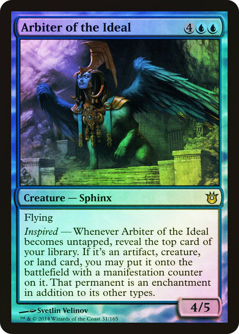 Arbiter of the Ideal\nBorn of the Gods\nSingle\nMagic The Gathering