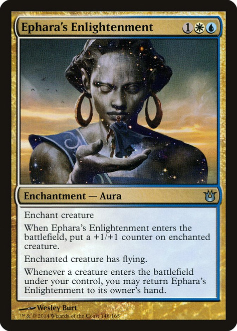 Ephara's Enlightenment\nBorn of the Gods\nSingle\nMagic The Gathering