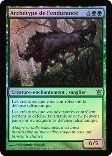 Archetype of Endurance
Born of the Gods (Foil) - French
Single
Magic The Gathering