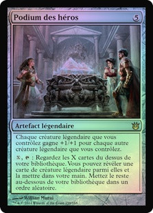 Heroes' Podium
Born of the Gods (Foil) - French
Single
Magic The Gathering