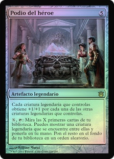 Heroes' Podium
Born of the Gods (Foil) - Spanish
Single
Magic The Gathering