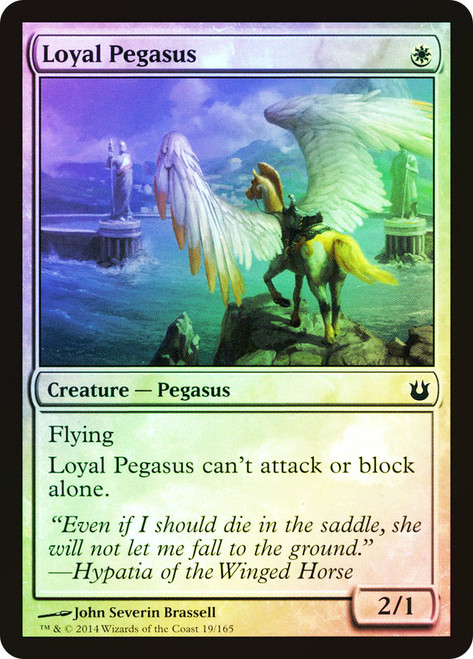 Loyal Pegasus\nBorn of the Gods\nSingle\nMagic The Gathering