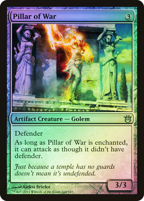 Pillar of War\nBorn of the Gods\nSingle\nMagic The Gathering