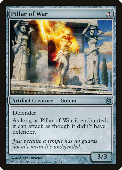Pillar of War\nBorn of the Gods\nSingle\nMagic The Gathering