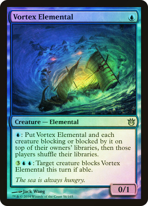 Vortex Elemental\nBorn of the Gods\nSingle\nMagic The Gathering
