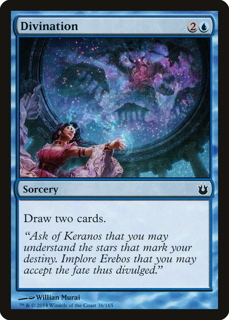 Divination\nBorn of the Gods\nSingle\nMagic The Gathering