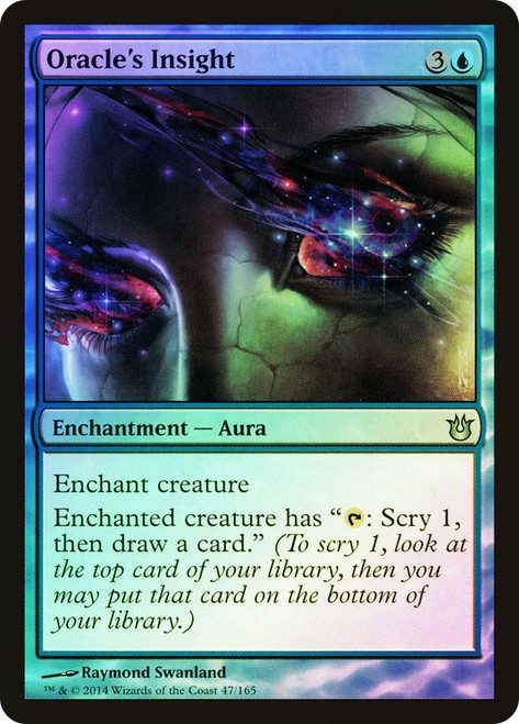 Oracle's Insight\nBorn of the Gods\nSingle\nMagic The Gathering