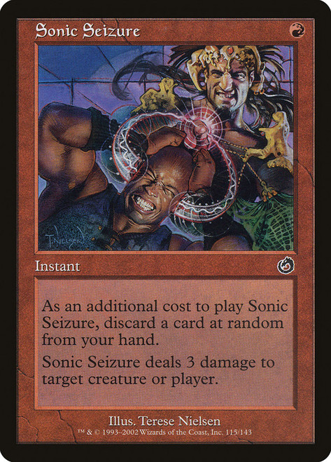 Sonic Seizure\nTorment\nSingle\nMagic The Gathering