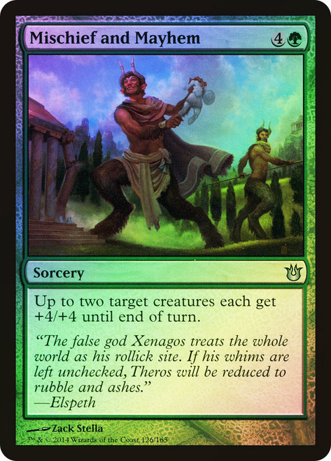 Mischief and Mayhem\nBorn of the Gods\nSingle\nMagic The Gathering