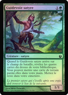 Satyr Wayfinder
Born of the Gods (Foil) - French
Single
Magic The Gathering