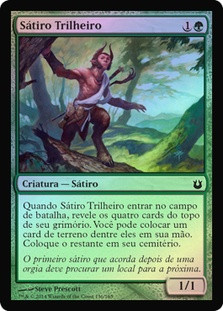 Satyr Wayfinder
Born of the Gods (Foil) - Portuguese
Single
Magic The Gathering