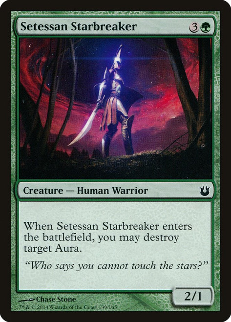 Setessan Starbreaker\nBorn of the Gods\nSingle\nMagic The Gathering