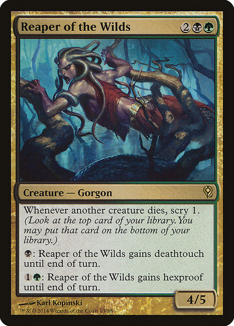 Reaper of the Wilds\nDuel Decks: Jace vs. Vraska\nSingle\nMagic The Gathering