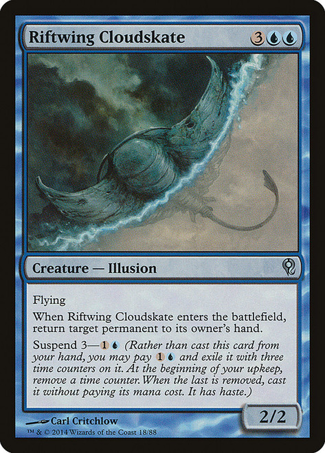 Riftwing Cloudskate\nDuel Decks: Jace vs. Vraska\nSingle\nMagic The Gathering