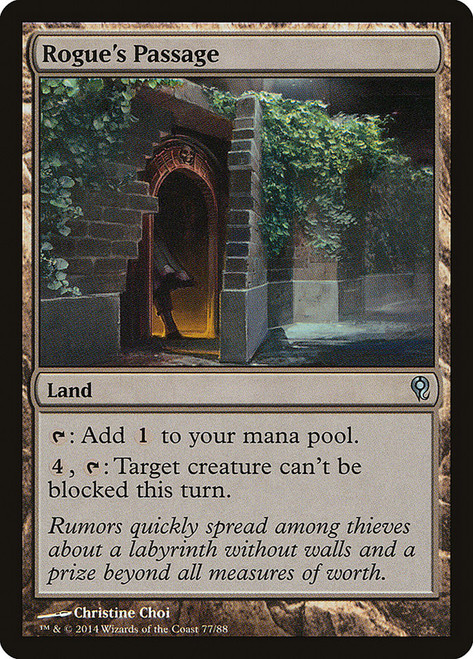 Rogue's Passage\nDuel Decks: Jace vs. Vraska\nSingle\nMagic The Gathering