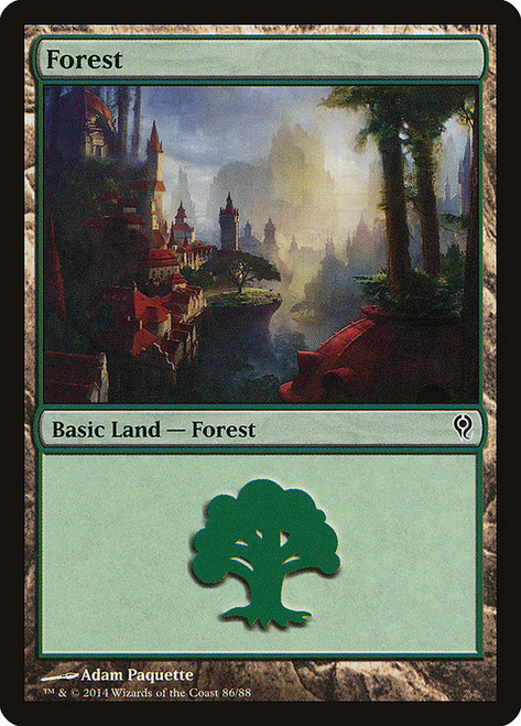 Forest (#86)\nDuel Decks: Jace vs. Vraska\nSingle\nMagic The Gathering