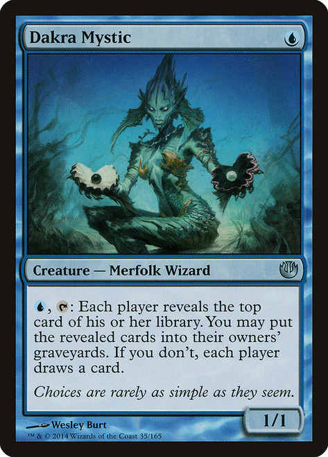 Dakra Mystic\nJourney into Nyx\nSingle\nMagic The Gathering