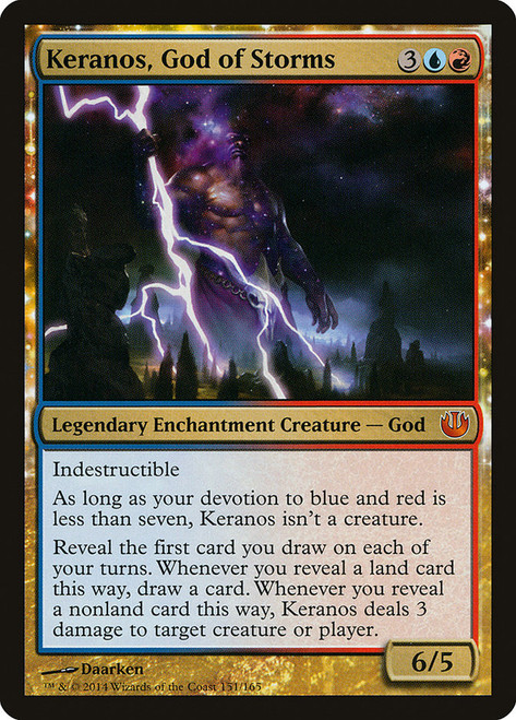 Keranos, God of Storms\nJourney into Nyx\nSingle\nMagic The Gathering