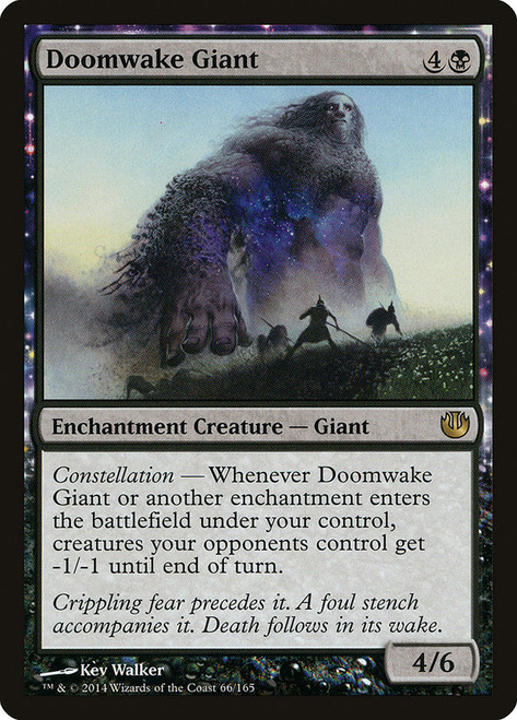 Doomwake Giant\nJourney into Nyx\nSingle\nMagic The Gathering