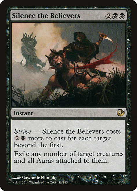 Silence the Believers\nJourney into Nyx\nSingle\nMagic The Gathering