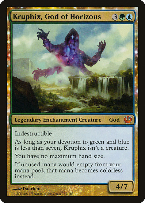 Kruphix, God of Horizons\nJourney into Nyx\nSingle\nMagic The Gathering