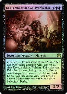 King Macar, the Gold-Cursed
Journey into Nyx (Foil) - German
Single
Magic The Gathering