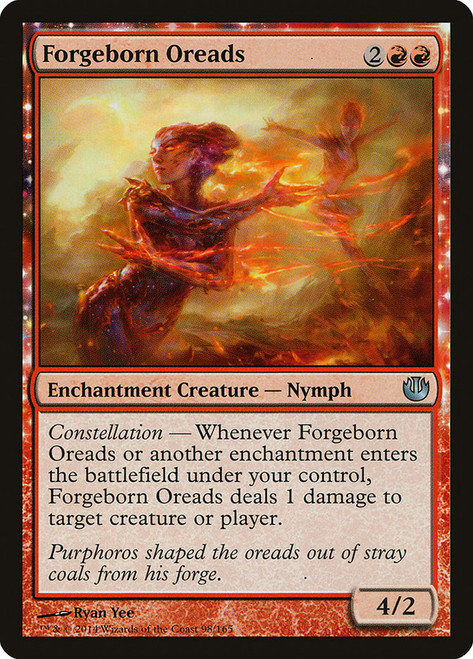 Forgeborn Oreads\nJourney into Nyx\nSingle\nMagic The Gathering