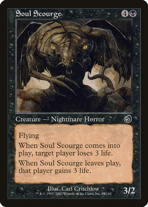 Soul Scourge\nTorment\nSingle\nMagic The Gathering